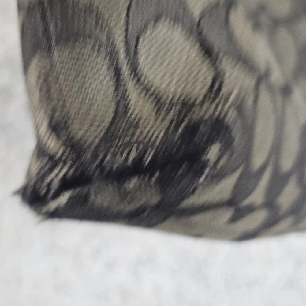 Coach Crossbody Signature Canvas Gray & Black Bag Purse (Wear) F58285